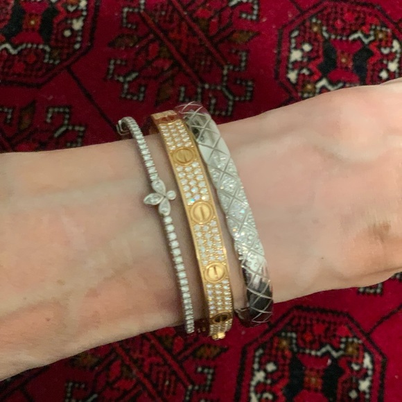 ❤️SOLD❤️Chanel Coco Crush Pave bracelet Size Small - Picture 4 of 14